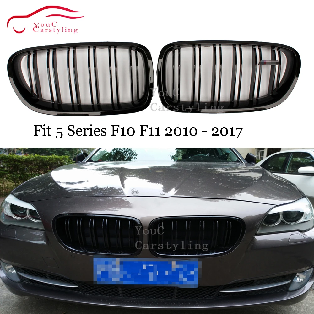F10 Front Kidney Grille ABS Gloss Black M Color Carbon Fiber Grill For BMW 5 Series F10 F11 520i 523i 525i 530i 535i 2010 - 2016
F10 Front Kidney Grille ABS Gloss Black M Color Carbon Fiber Grill For BMW 5 Series F10 F11 520i 523i 525i 530i 535i 2010 - 2016