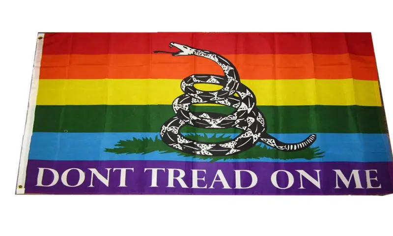 Gadsden Радуга гей Флаг Гордости 3x5 футов латунные прокладки|gadsden flag|gay pride flagspride flag |