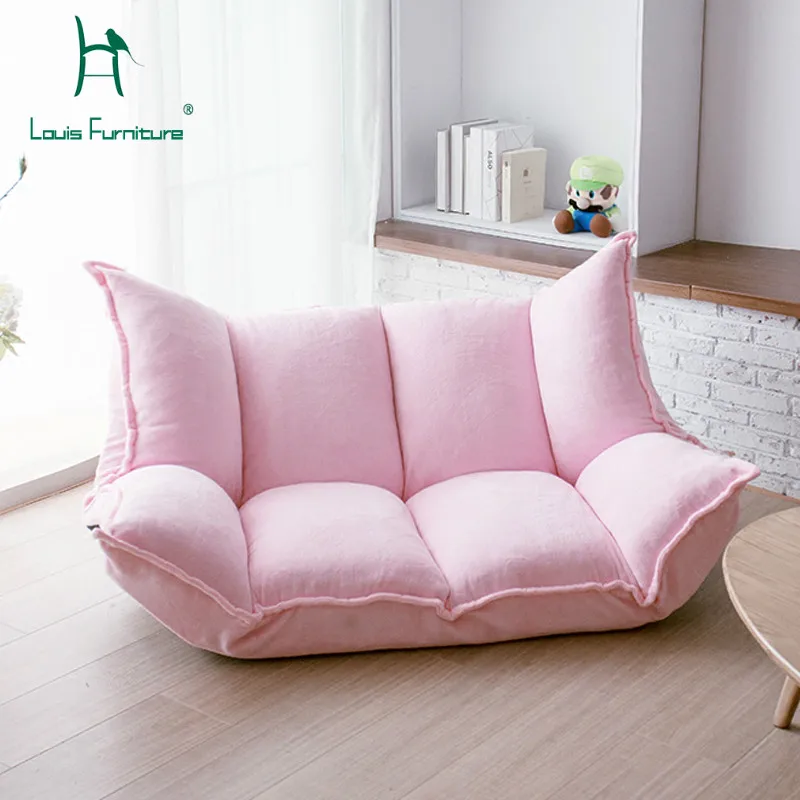 Диваны Louis Fashion Bean Bag татами односпальная кровать съемный складной шезлонг