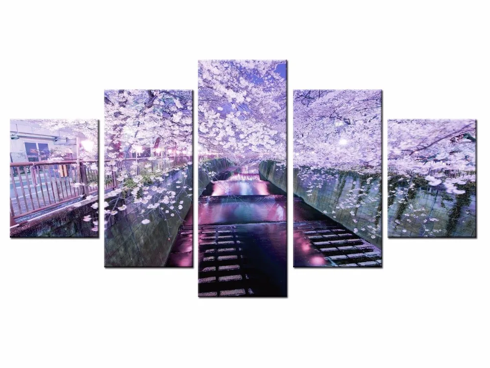 Top Wall Deocr Canvas Painting 5 Pcs landscape Modern Printed Oil Pictures Beauty In Home Living Room No Frame or framed
Top Wall Deocr Canvas Painting 5 Pcs landscape Modern Printed Oil Pictures Beauty In Home Living Room No Frame or framed