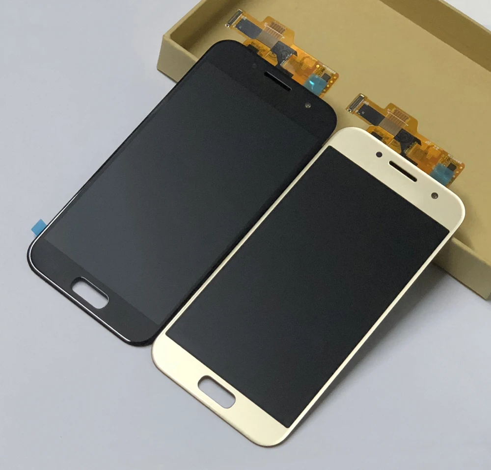 Для Samsung Galaxy A3 2017 a320 A320M A320Y SM A320F A320FD ЖК дисплей Панель Стекло + сенсорный экран