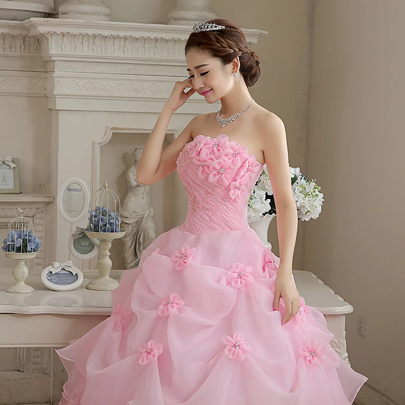 Ruthshen бальное платье нежно розового цвета Vestidos De 15 цветов Дешевые Quinceanera платья