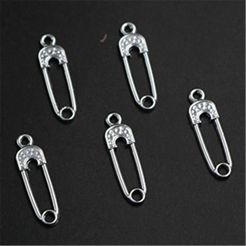 WKOUD 8pcs Silver Color UC plating pin charm alloy connector bracelet earrings DIY handmade metal jewelry Findings A1324
WKOUD 8pcs Silver Color UC plating pin charm alloy connector bracelet earrings DIY handmade metal jewelry Findings A1324