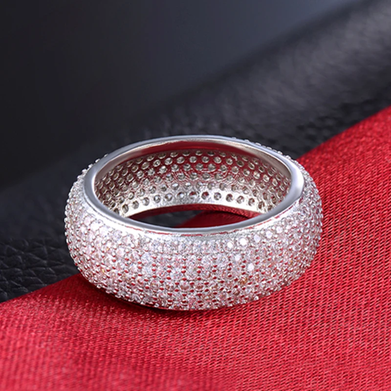 Mdean модные кольца белого золота ювелирные изделия аксессуары для венчания