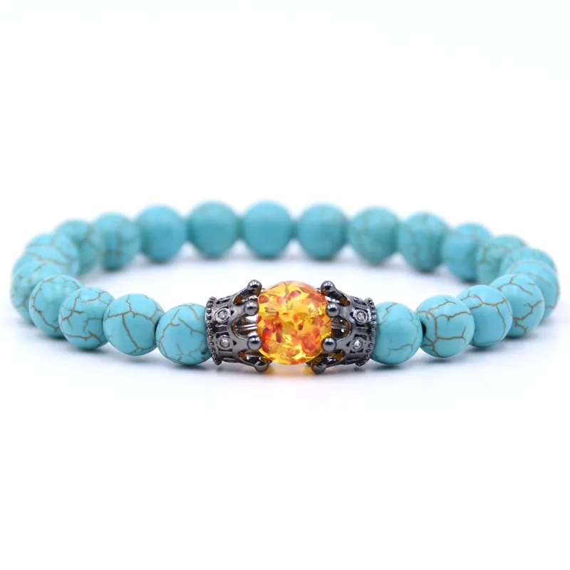 Howlite 8 мм Черная Корона Syn камень браслет Мужская мода женщин подарок для браслетов
Howlite 8 мм Черная Корона Syn камень браслет Мужская мода женщин подарок для браслетов