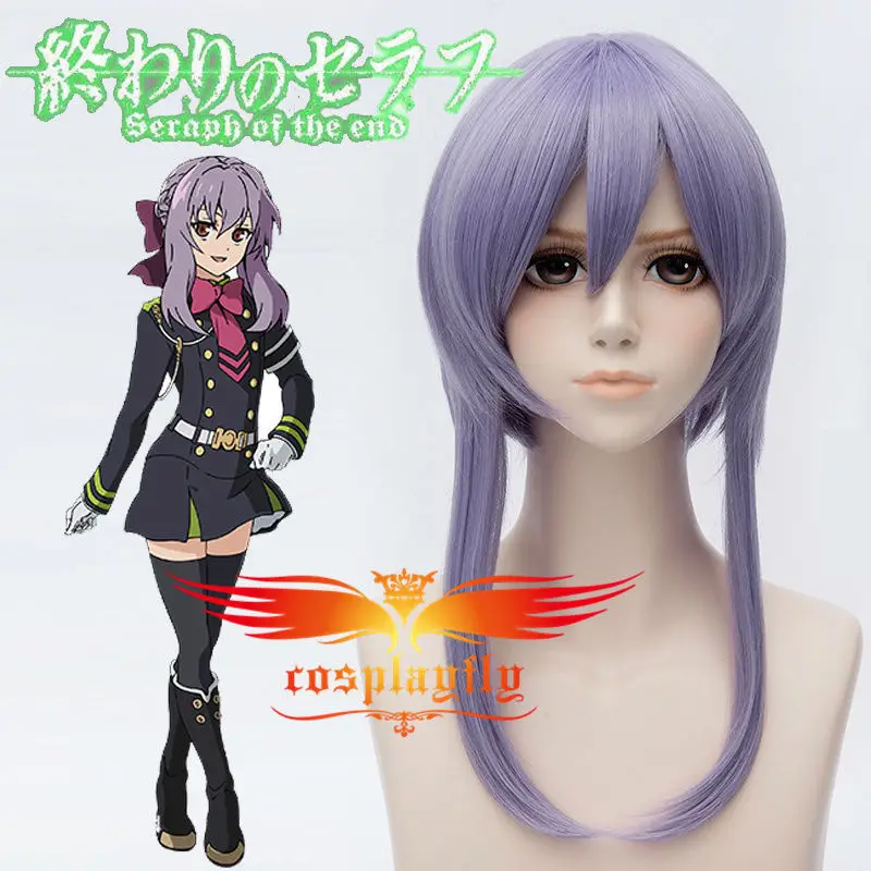 Seraph of the End Shinoa Hiragi Military Uniform Long Cloak Cosplay Costume Women Skirt Wig Hairpiece Gloves Socks Halloween
Seraph of the End Shinoa Hiragi Military Uniform Long Cloak Cosplay Costume Women Skirt Wig Hairpiece Gloves Socks Halloween