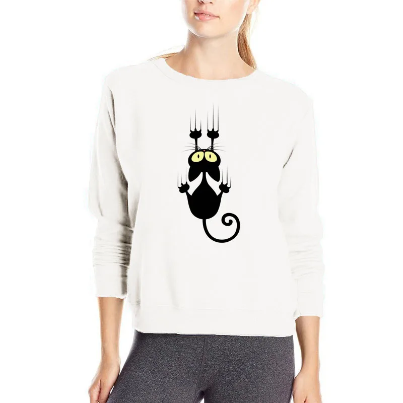New style elegant black cat hoodies long sleeve pullover casual hoody for women good quality cotton sweatshirt beautiful hoodie
New style elegant black cat hoodies long sleeve pullover casual hoody for women good quality cotton sweatshirt beautiful hoodie