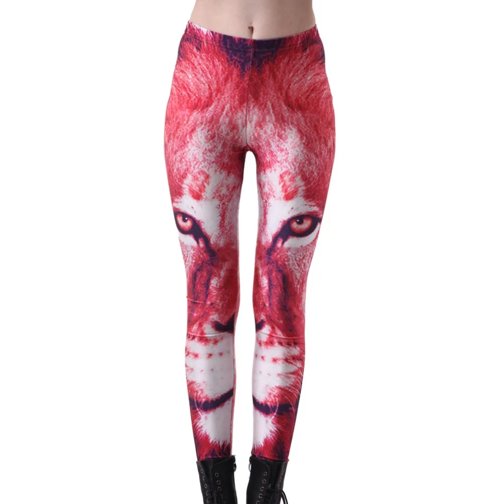 Sexy Elastic Pants 3D Digital Printing Red wolf Pattern Women Leggings 7 sizes Fitness Clothing Free Shipping Wholesale
Sexy Elastic Pants 3D Digital Printing Red wolf Pattern Women Leggings 7 sizes Fitness Clothing Free Shipping Wholesale