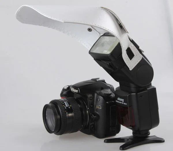 Универсальный отражатель для вспышки рассеиватель камеры Canon Nikon Pentax Sony