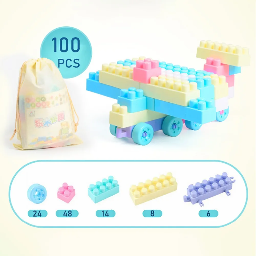DIY Building Blocks Big Size 300PCS Macaroon Color Educational Creative Bricks Kids Birthday Present Hot Toys for Children
DIY Building Blocks Big Size 300PCS Macaroon Color Educational Creative Bricks Kids Birthday Present Hot Toys for Children