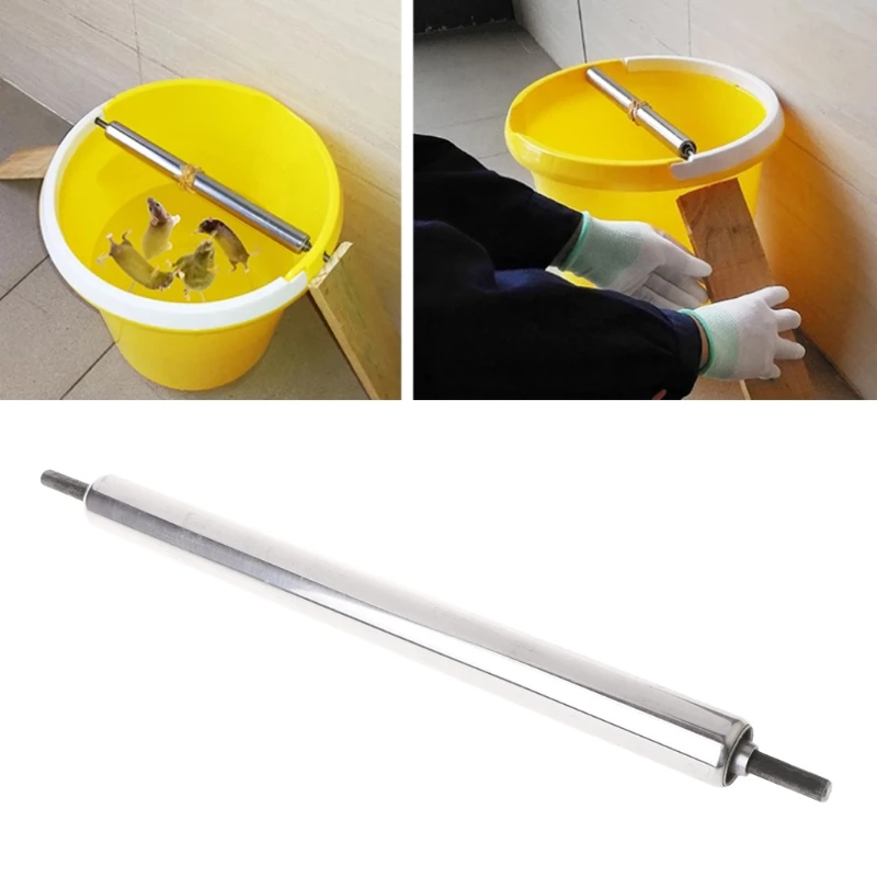 Mouse Catcher Cylinder Stick Stainless Steel Mice Rat Trap Roller Rodent Capture
Mouse Catcher Cylinder Stick Stainless Steel Mice Rat Trap Roller Rodent Capture