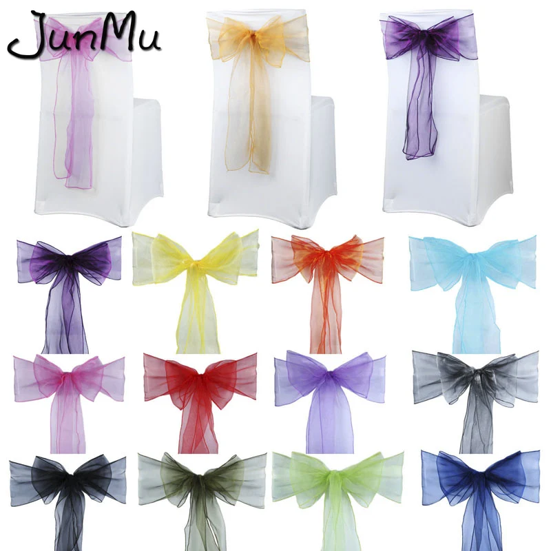 10pcs Sheer Organza Chair Sash Bow For Cover Banquet Wedding Party Event Xmas Decoration Supply Free Shipping
10pcs Sheer Organza Chair Sash Bow For Cover Banquet Wedding Party Event Xmas Decoration Supply Free Shipping