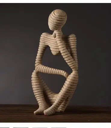 figure art Home Statue Sandstone decoration Silence is golden abstract sculpture handicraft articles retro office sitting room
figure art Home Statue Sandstone decoration Silence is golden abstract sculpture handicraft articles retro office sitting room