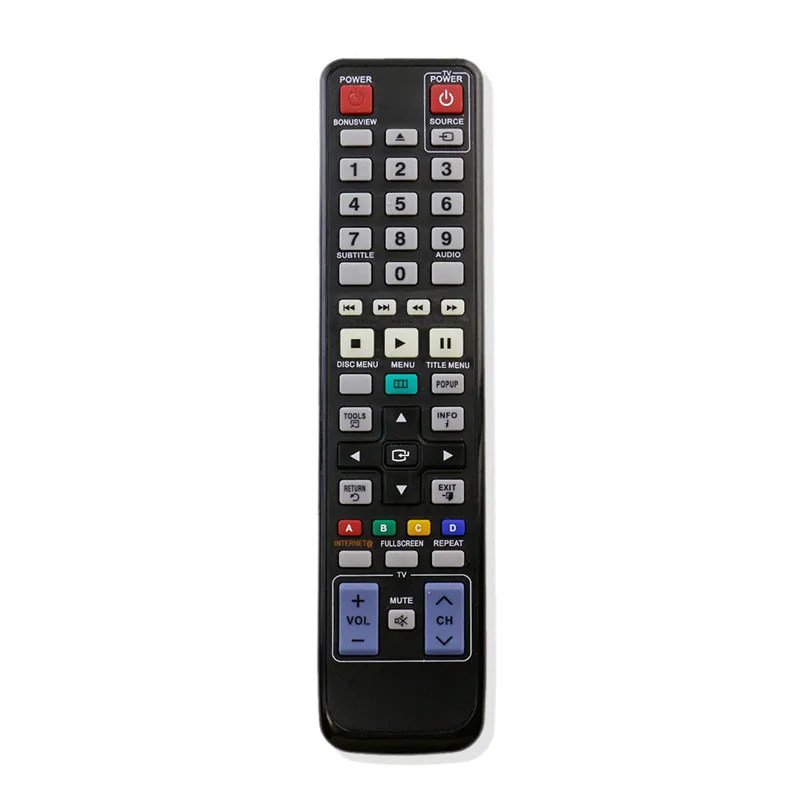 

New Blu-Ray DVD Player Remote Control For Samsung BD-D5700/ZA BD-D6500/ZA BD-D6100C/ZA AK59-00104R BD-D7500B