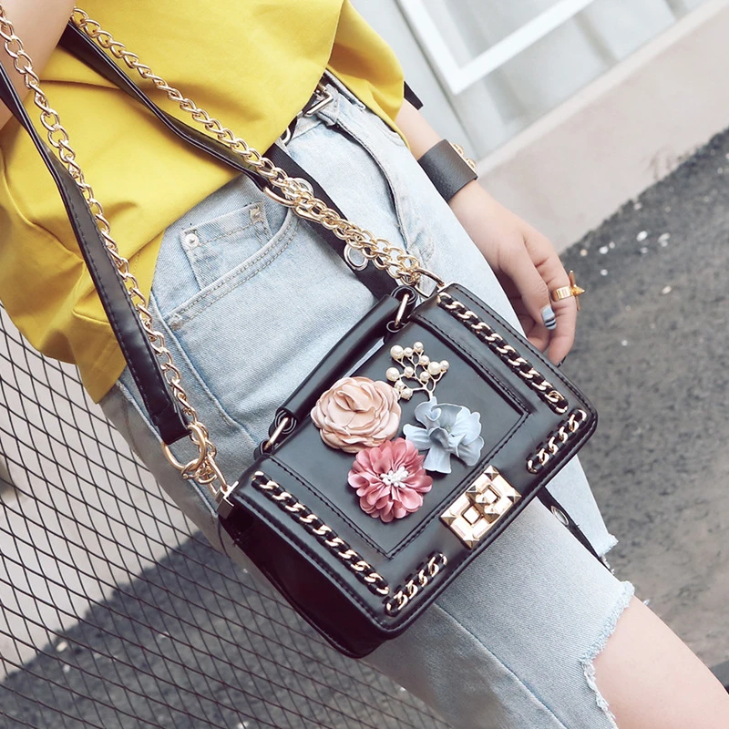 Amberler Fashion PU Leather Small Handbags Women Bags High Quality Ladies Shoulder Bag With Flower Casual Female Meseenger Bags
Amberler Fashion PU Leather Small Handbags Women Bags High Quality Ladies Shoulder Bag With Flower Casual Female Meseenger Bags