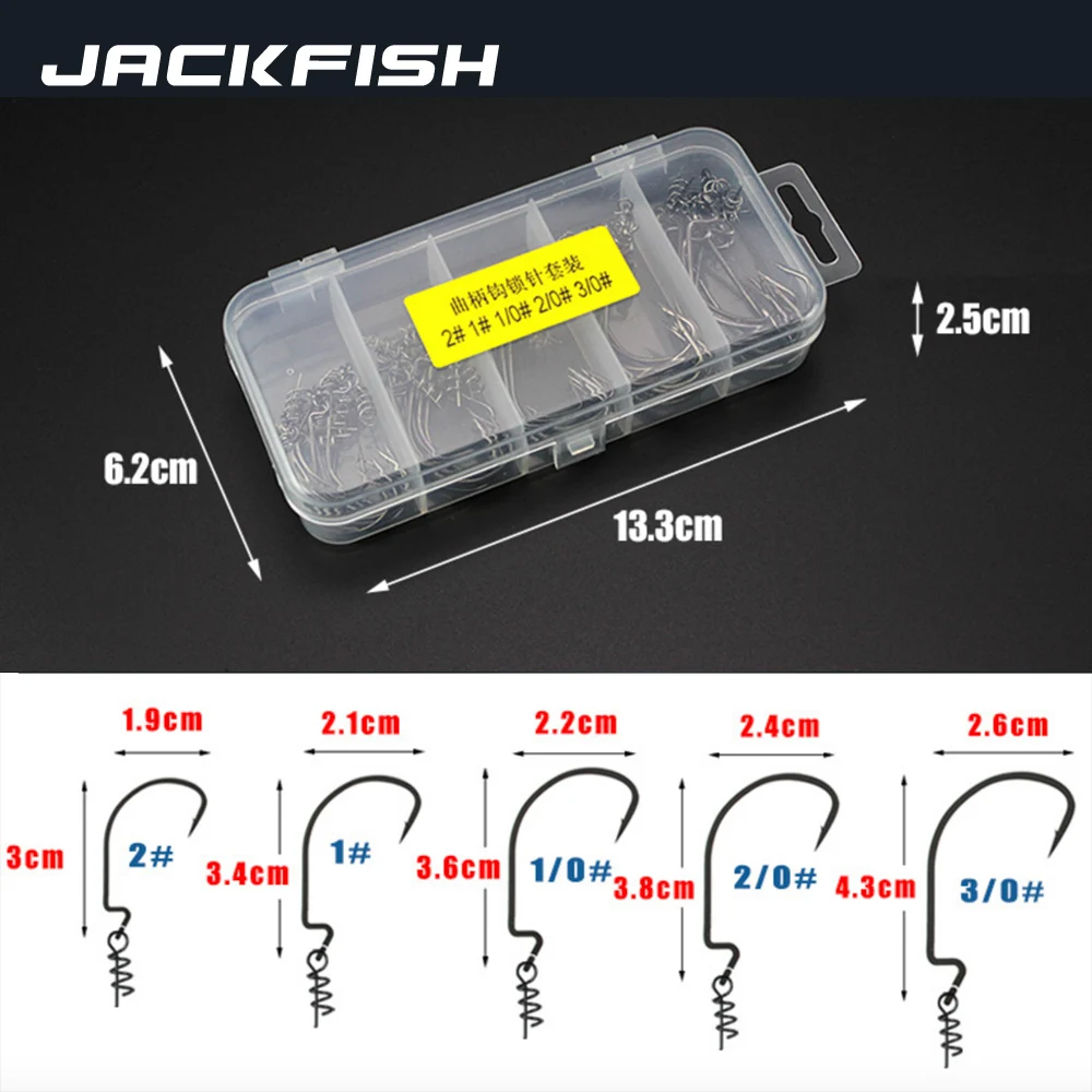 JACKFISH 50 шт./лот пружинный фиксатор крючок из углеродистой стали кривошипный крючок #2-#3/0 кривошипный рыболовный крючок для мягкой приманки Мягкая приманка для рыбалки
JACKFISH 50 шт./лот пружинный фиксатор крючок из углеродистой стали кривошипный крючок #2-#3/0 кривошипный рыболовный крючок для мягкой приманки Мягкая приманка для рыбалки