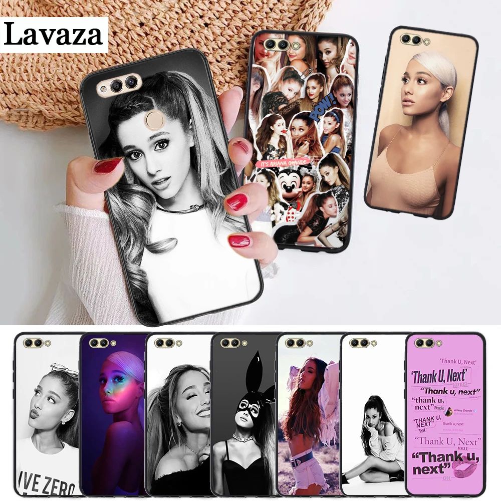 Чехол ariana grande силиконовый для Huawei honor 6A 7A Pro 7X 8 Lite 8A 8X 8C 9 Note 10 View 20 20S 9X|Бамперы| |