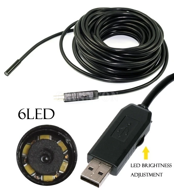 USB-эндоскоп с объективом 7 мм, 50 шт./лот, 6 светодиодов, водонепроницаемая камера-эндоскоп IP67, кабель 5 м, мини-камера с зеркалом
USB-эндоскоп с объективом 7 мм, 50 шт./лот, 6 светодиодов, водонепроницаемая камера-эндоскоп IP67, кабель 5 м, мини-камера с зеркалом