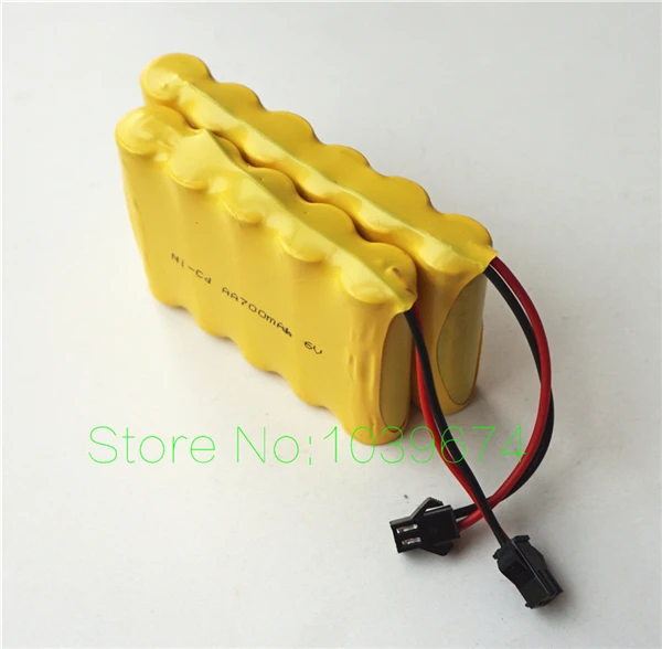Toys Batteries 6V 700MAH AA Ni-CD Rechargeable Battery Packs Cells 4.8V Power Bank
Toys Batteries 6V 700MAH AA Ni-CD Rechargeable Battery Packs Cells 4.8V Power Bank