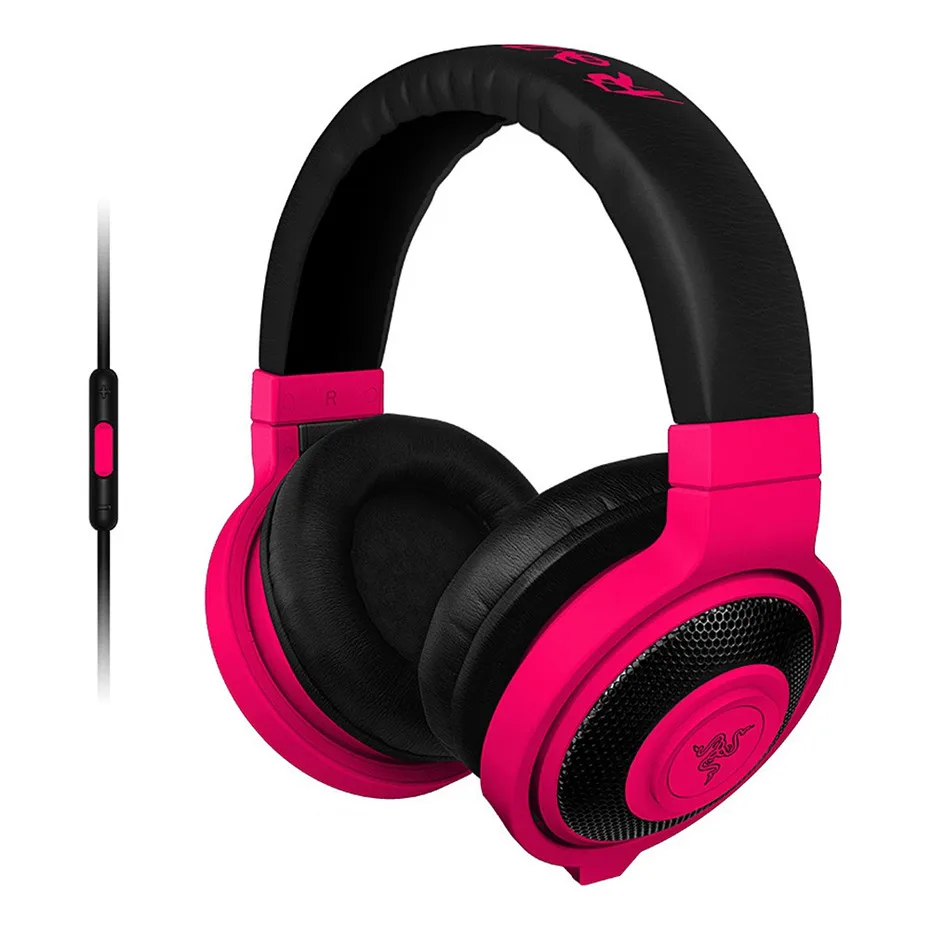 Razer Kraken Мобильная аналоговая музыка и игровая гарнитура 3 5 мм долговечность с