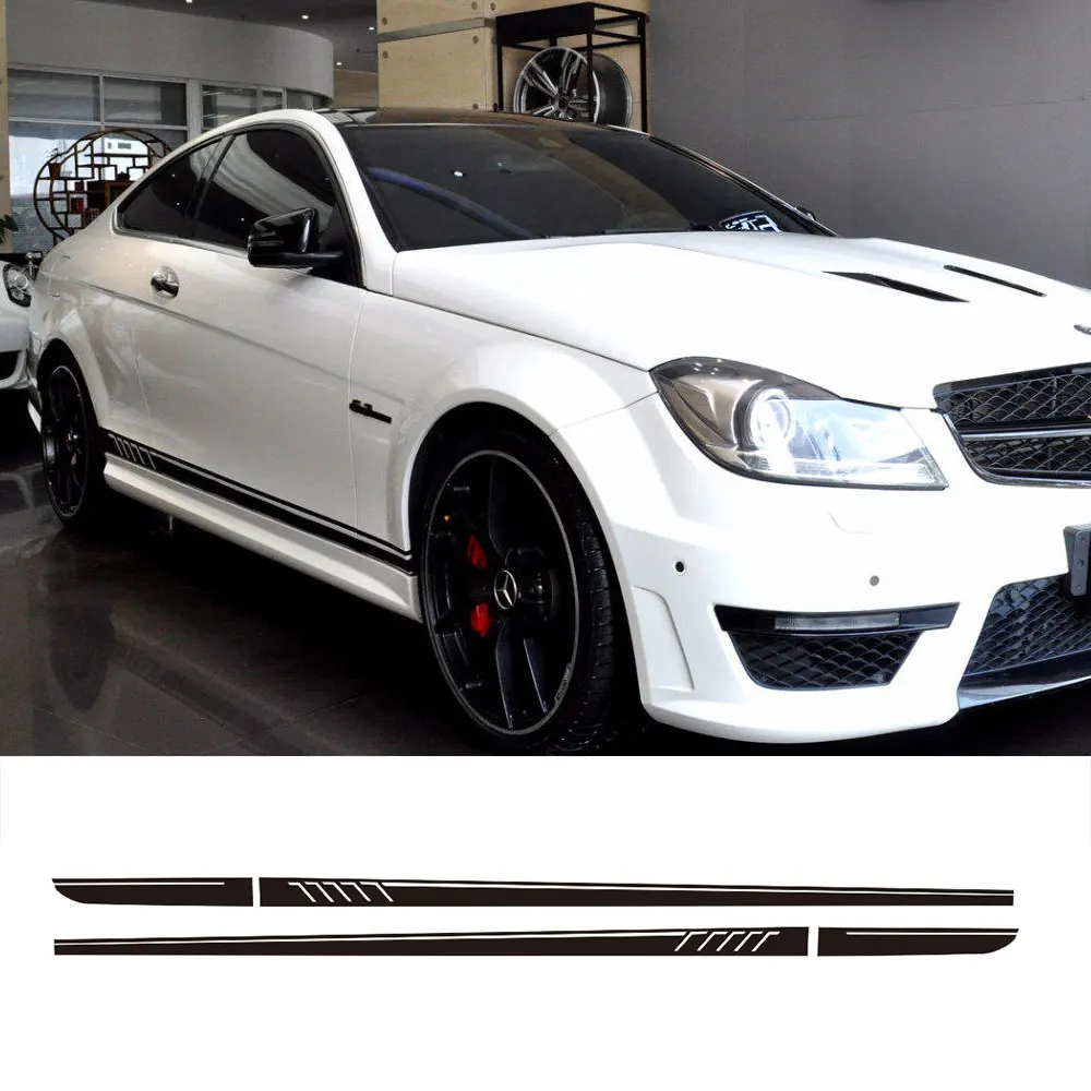 507 стиль боковая юбка гоночная полоса виниловая наклейка для Mercedes Benz W204 S204 Coupe C63 AMG C180 C200 C230 C280 C300 C320
507 стиль боковая юбка гоночная полоса виниловая наклейка для Mercedes Benz W204 S204 Coupe C63 AMG C180 C200 C230 C280 C300 C320