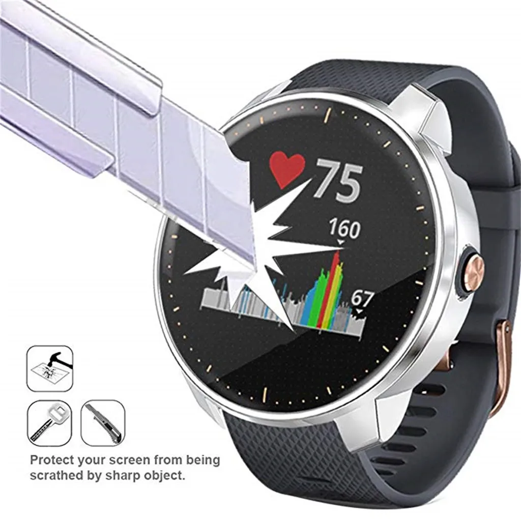 Ультратонкий Мягкий защитный чехол из ТПУ для Garmin Vivoactive 3 музыкальные часы