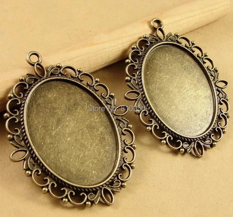 20PCS 47x60mm inner:30x40mm Alloy/Metal Antique Bronze Double Side Blank Pendant Bases Setting Jewelry Finginds
20PCS 47x60mm inner:30x40mm Alloy/Metal Antique Bronze Double Side Blank Pendant Bases Setting Jewelry Finginds