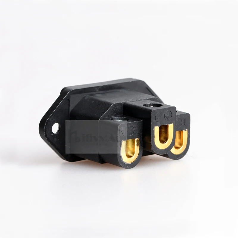 Furutech 250V 15A FI-06 (G) IEC Socket 3-pin Welded Edition copper Gold-plated For HIFI Audio Amplifier AC socket Connector |