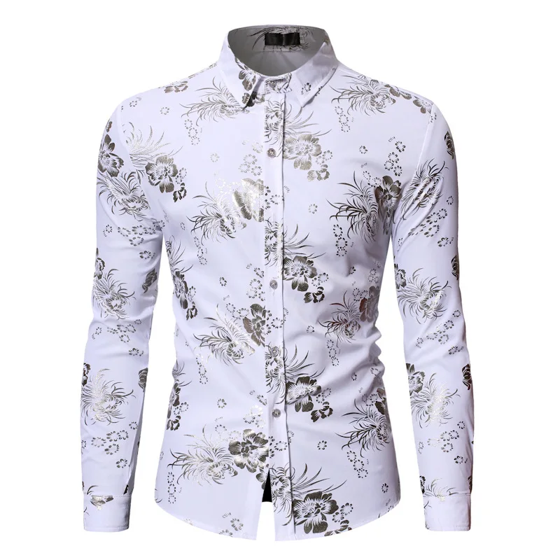 Rose Floral Print White Shirt Men 2021 Luxury Brand Business Casual Men Shirt Slim Long Sleeve Mens Dress Shirts Camisa Hombre
Rose Floral Print White Shirt Men 2021 Luxury Brand Business Casual Men Shirt Slim Long Sleeve Mens Dress Shirts Camisa Hombre