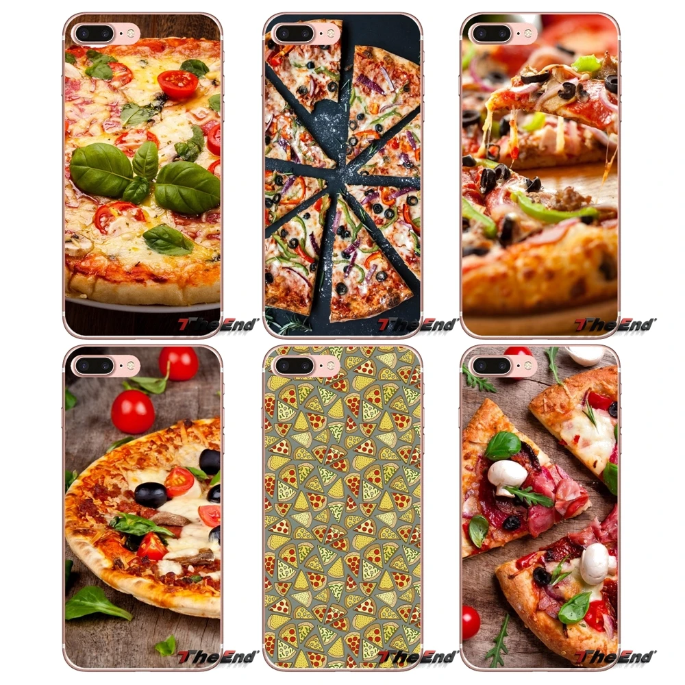 Еда и пиццы для Apple iPhone X 4 4S 5 5S SE 5C 6 6s 7 8 плюс Plus plus аксессуары телефон чехлы |
