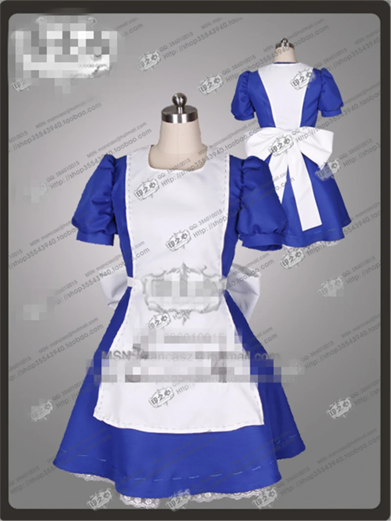 Anime American hot game Alice Madness Returns Official clothes maid style Cosplay Costume dress with free shipping D
Anime American hot game Alice Madness Returns Official clothes maid style Cosplay Costume dress with free shipping D