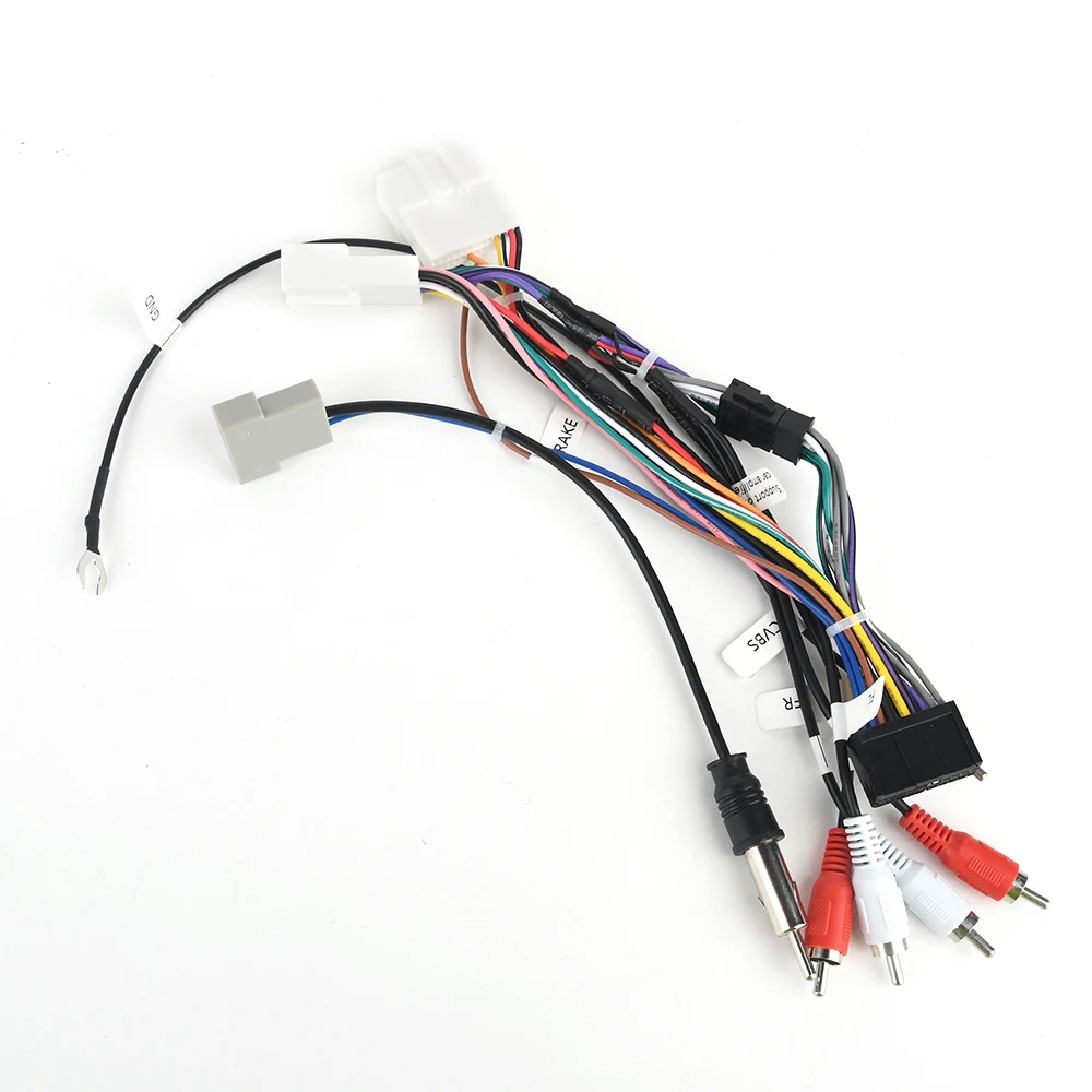 Dasaita DYX028-1 Car DVD Audio Wire Harness Adapter for Nissan Qashqai 2008-2012 Support Factory Camera Bose Amplifier
Dasaita DYX028-1 Car DVD Audio Wire Harness Adapter for Nissan Qashqai 2008-2012 Support Factory Camera Bose Amplifier