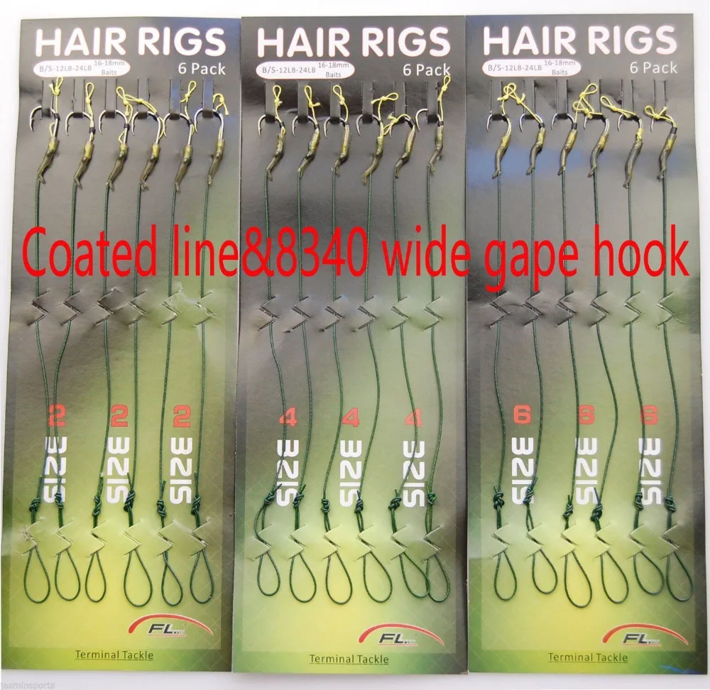 Hyaena 18pcs Carp Fishing Hair Rigs Green Coated Thread Loop 8340 Hook Carp Rigs Carp Fishing Accessories
Hyaena 18pcs Carp Fishing Hair Rigs Green Coated Thread Loop 8340 Hook Carp Rigs Carp Fishing Accessories