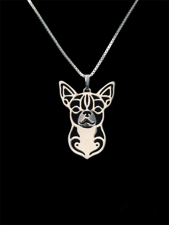 Trendy personalized cute Chihuahua dog pendant women gold silver statement necklace
Trendy personalized cute Chihuahua dog pendant women gold silver statement necklace
