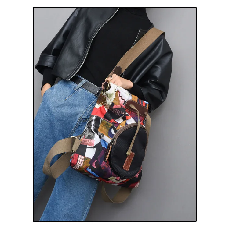 Женский рюкзак для школы с цветочным принтом 2017 | Багаж и сумки