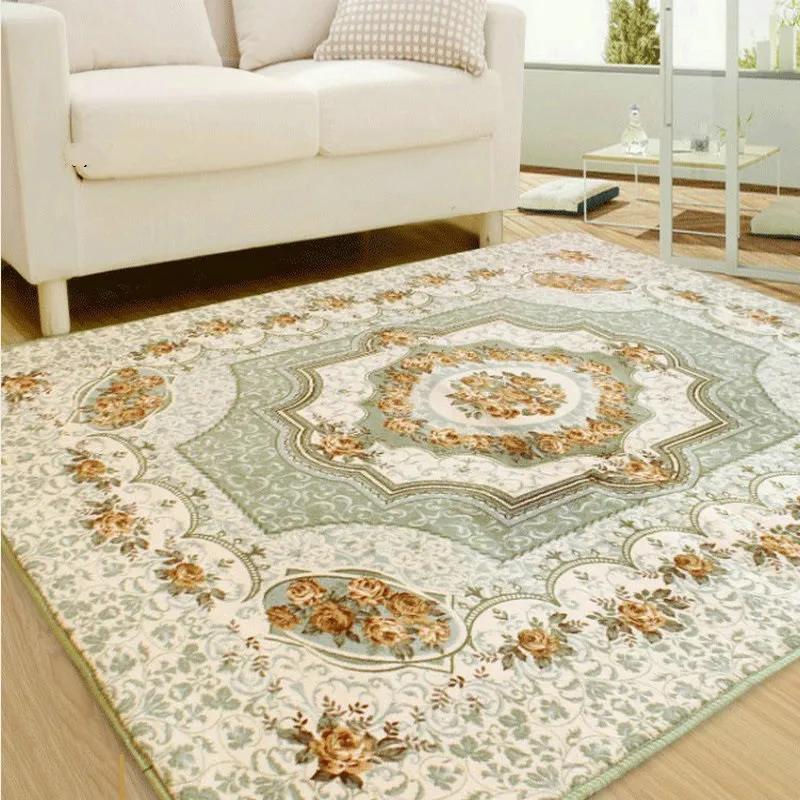 

Luxuy Europe Living Room Bathroom Carpets Chair Yoga Mat Jacquard Sofa Floor Mats Doormat Rugs Shaggy Area Rug for Home alfombra