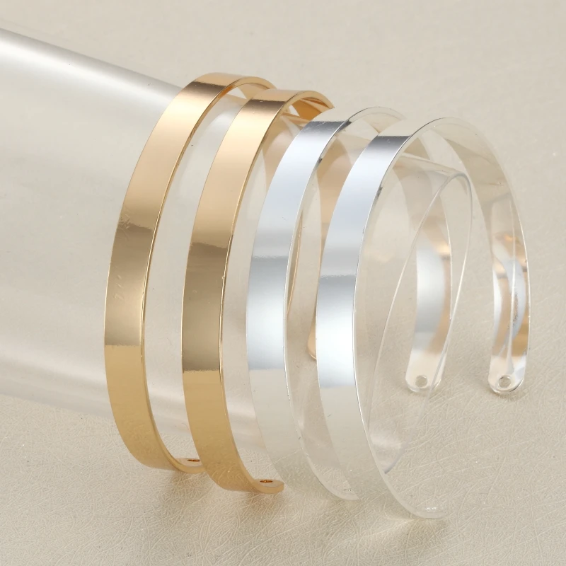 10pcs/lot 2020 New silver color 62*50mm copper Geometric shaped blank bracelet Cuff Friendship Bangle Bracelet
10pcs/lot 2020 New silver color 62*50mm copper Geometric shaped blank bracelet Cuff Friendship Bangle Bracelet