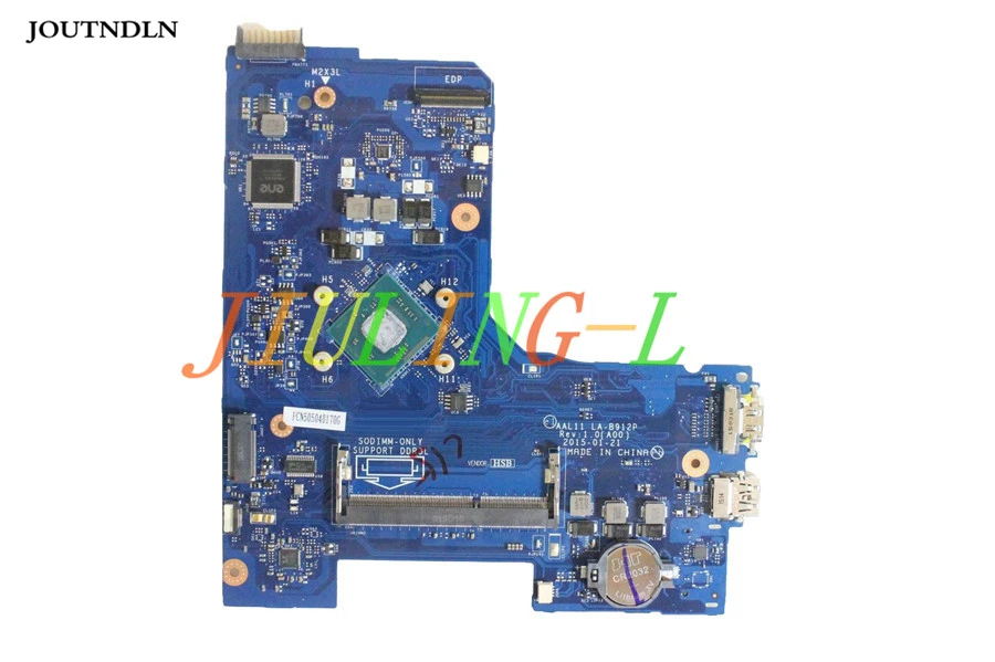 Материнская плата JOUTNDLN для ноутбука Dell Inspiron 5551 LA-B912P 0C0T46 C0T46 Pentium N2840 2 16 ГГц |