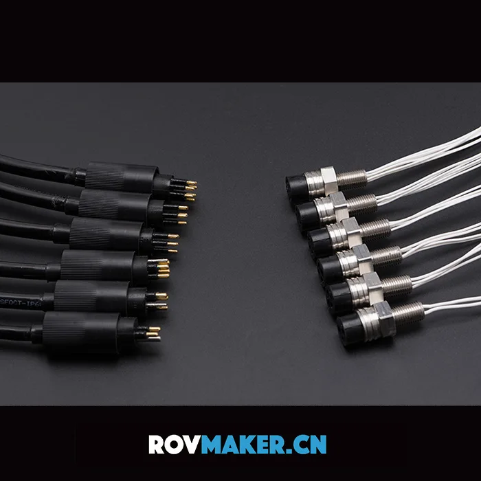Underwater Connector Water-tight Connector Water-tight Plug 400m Pressure-resistant Base + Bus Cable Plug Set
Underwater Connector Water-tight Connector Water-tight Plug 400m Pressure-resistant Base + Bus Cable Plug Set