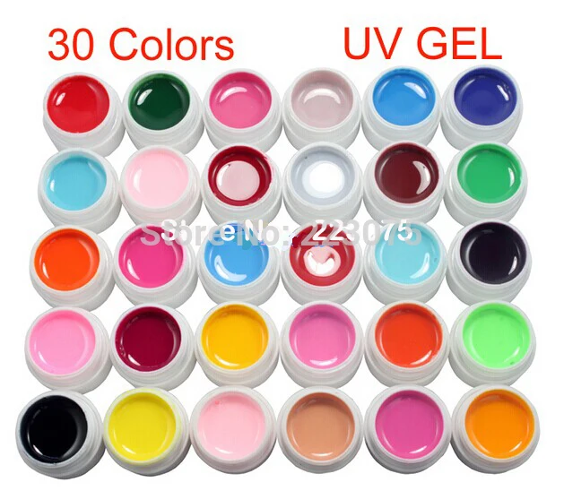 DIY 30 Pcs Pure Solid Color UV Builder Gel Set False Full French Tips Nail Art Salon
DIY 30 Pcs Pure Solid Color UV Builder Gel Set False Full French Tips Nail Art Salon