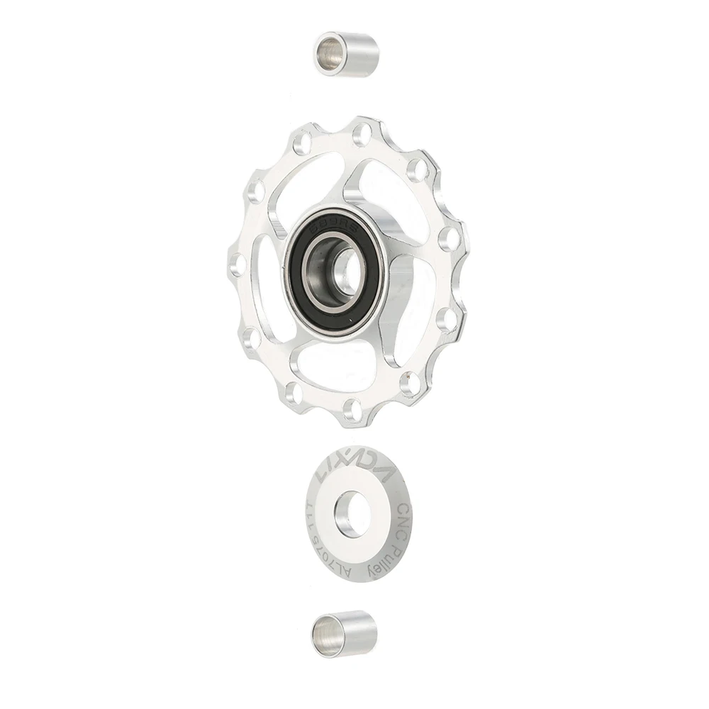 Lixada 1pc Bicycle Rear Derailleur Pulley 11T 13T MTB Road Bike Rear Pulley Roller Idler Bearing Jockey Wheel Bicycle Parts
Lixada 1pc Bicycle Rear Derailleur Pulley 11T 13T MTB Road Bike Rear Pulley Roller Idler Bearing Jockey Wheel Bicycle Parts