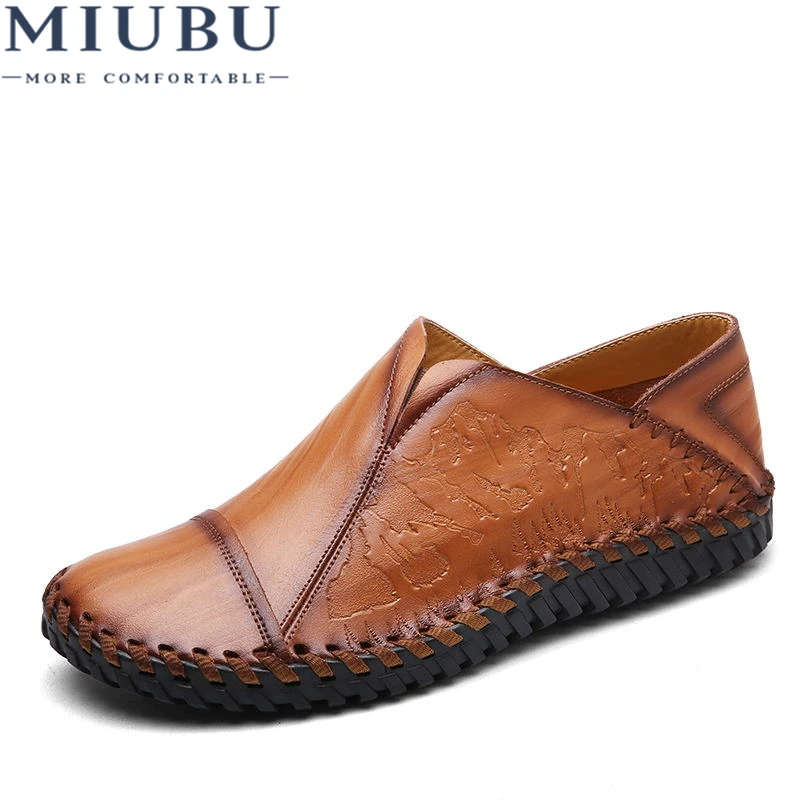 MIUBU Brand Fashion British Style Men Causal Shoes Leather Slip On Men Shoes High Quality Outdoor Shoes Zapatos Hombre
MIUBU Brand Fashion British Style Men Causal Shoes Leather Slip On Men Shoes High Quality Outdoor Shoes Zapatos Hombre