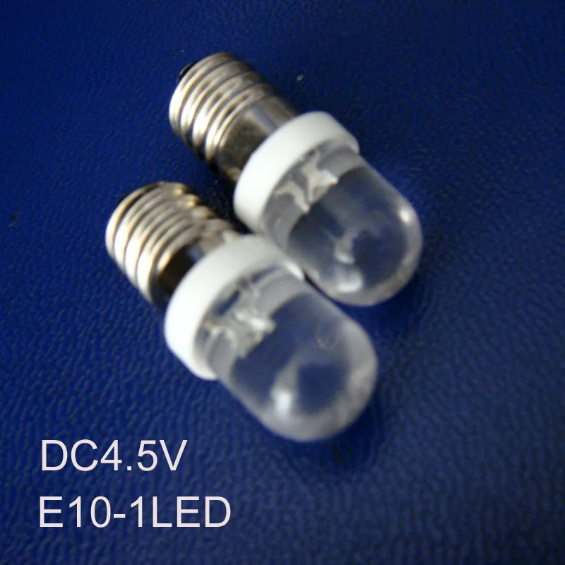 High quality DC4.5V E10 led Signal light,E10 Led Indicator Light E10 Led Instrument light bulb lamp free shipping 100pcs/lot
High quality DC4.5V E10 led Signal light,E10 Led Indicator Light E10 Led Instrument light bulb lamp free shipping 100pcs/lot