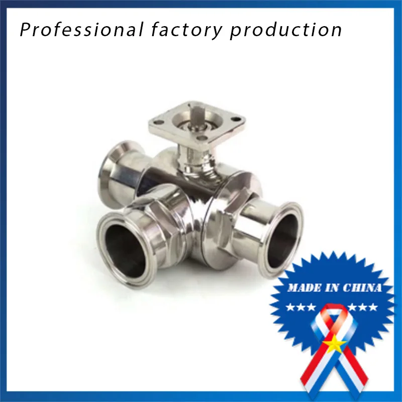 3/4 inch Sanitary Stainless Steel High Platform 3 Way Ball Valve Quick Connect Quick with Bracket
3/4 inch Sanitary Stainless Steel High Platform 3 Way Ball Valve Quick Connect Quick with Bracket
