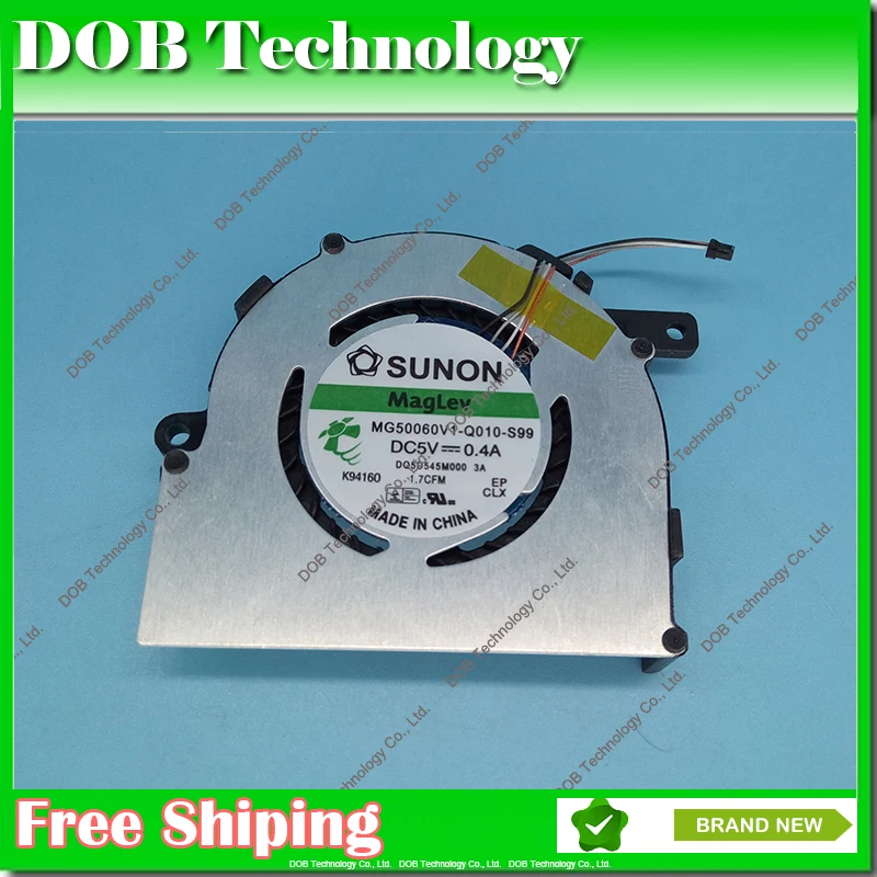 New Fan For DQ5D545M000 P/N:F234K Laptop Fav For DELL Adamo 13 13D Ultrabook CPU Cooling Fan
New Fan For DQ5D545M000 P/N:F234K Laptop Fav For DELL Adamo 13 13D Ultrabook CPU Cooling Fan