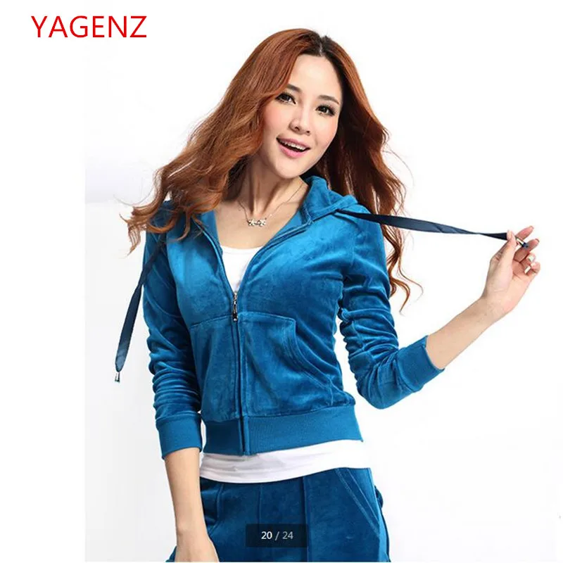 Fashion Women Tracksuit 2piece set Autumn sporting suit set NEW Gold velvet Leisure Young woman Large size clothes BN2291YAGENZ
Fashion Women Tracksuit 2piece set Autumn sporting suit set NEW Gold velvet Leisure Young woman Large size clothes BN2291YAGENZ