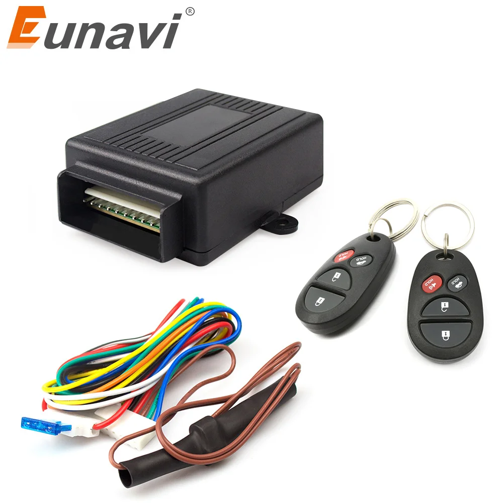 Eunavi 402/289 12 В Новый универсальный автомобильный комплект дистанционного