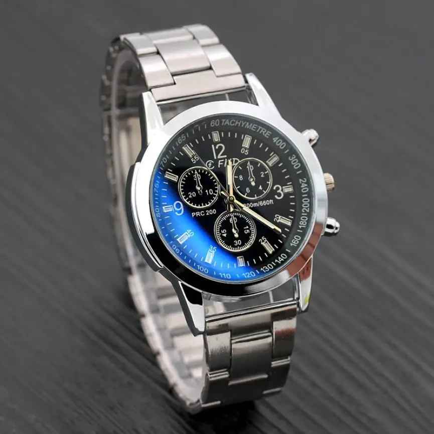 2018 Luxury Fashion Man Crystal Stainless Steel Analog Quartz Wrist Watch Reloj Geneva Wrist watch Men
2018 Luxury Fashion Man Crystal Stainless Steel Analog Quartz Wrist Watch Reloj Geneva Wrist watch Men