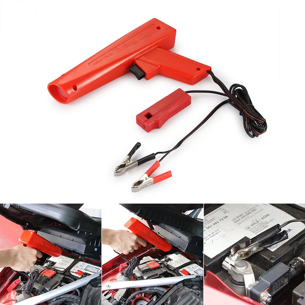 Onever 12V Ignition Strobe Pistol Grip ZC-100 Xenon Bulb Checking Ignition Timing on Automotive for Engine Ignition
Onever 12V Ignition Strobe Pistol Grip ZC-100 Xenon Bulb Checking Ignition Timing on Automotive for Engine Ignition