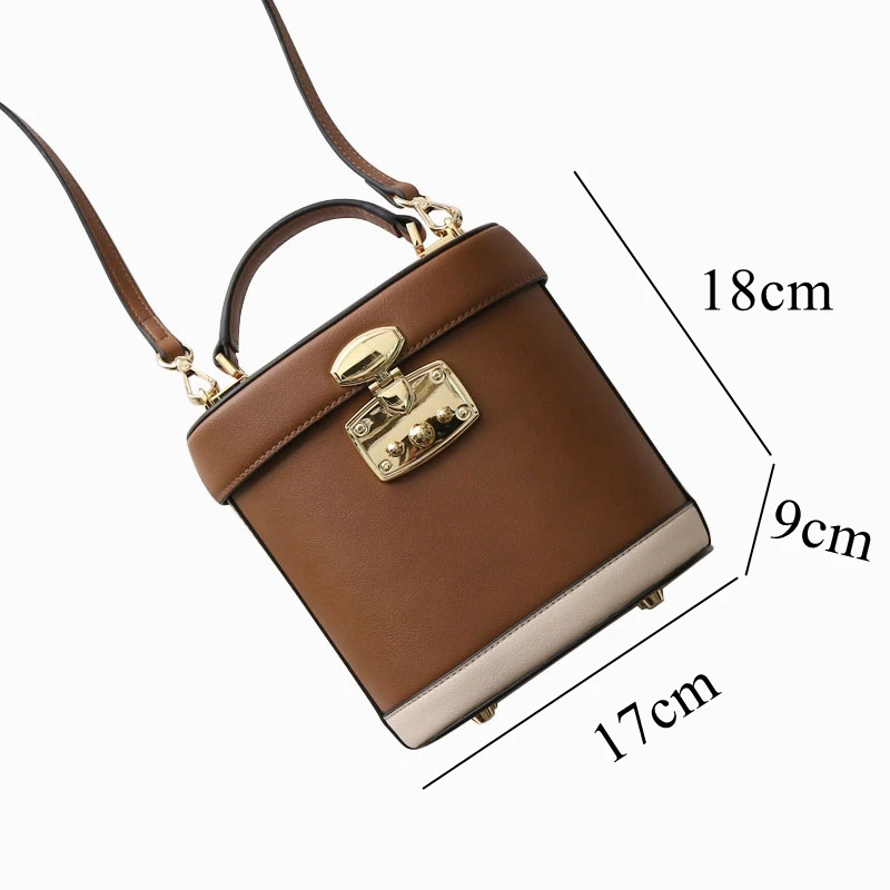 WOONAM Genuine Calf Leather Bag Women Fashion Mini Hard Zippy Bucket Satchel Top Handle Cross-body Bag WB530
WOONAM Genuine Calf Leather Bag Women Fashion Mini Hard Zippy Bucket Satchel Top Handle Cross-body Bag WB530